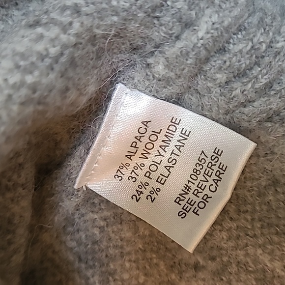 WOMENS DESIGN HISTORY DH WOOL/ALPACA BLEND SWEATER SIZE XS - Picture 6 of 7
